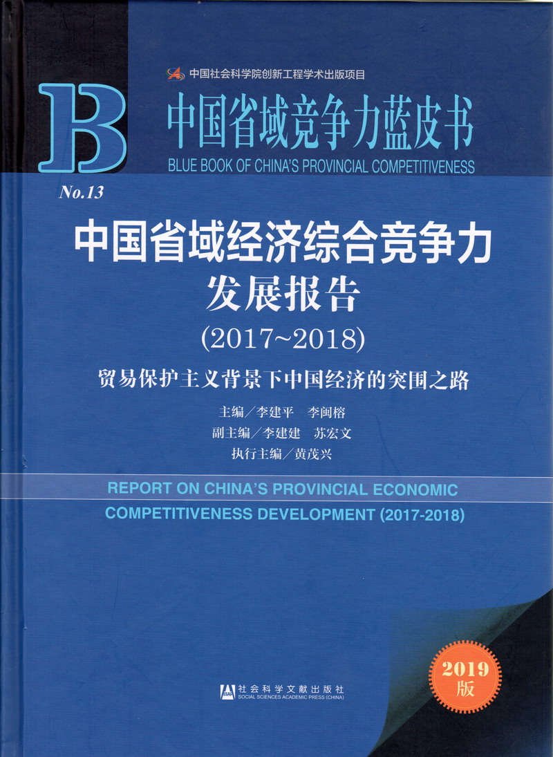 大粗鸡巴操小嫩屄视频中国省域经济综合竞争力发展报告（2017-2018）